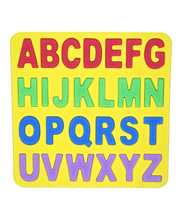 alphabets eva puzzle set | kids play mat 11 mm (random color) alphabets eva puzzle set | kids play mat 11 mm (random color)