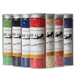 Home Hair Removing Hard Wax Beans for Face & Body – Painless Wax