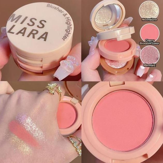 miss lara 3 in 1 blush palette β highlighter, contour & blush in one, fine smooth texture, rich color, long lasting makeup miss lara 3 in 1 blush palette β highlighter, contour & blush in one, fine smooth texture, rich color, long lasting makeup