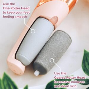 rechargeable electric pedi foot filer – professional callus remover for soft, smooth & healthy feet