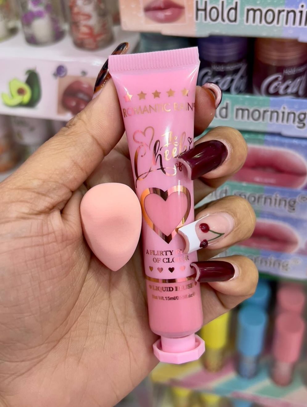2 in 1 blush & blender deal – dual action makeup essential for effortless application (pink) 2 in 1 blush & blender deal – dual action makeup essential for effortless application (pink)