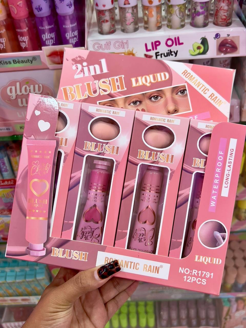 2 in 1 blush & blender deal – dual action makeup essential for effortless application (pink) 2 in 1 blush & blender deal – dual action makeup essential for effortless application (pink)