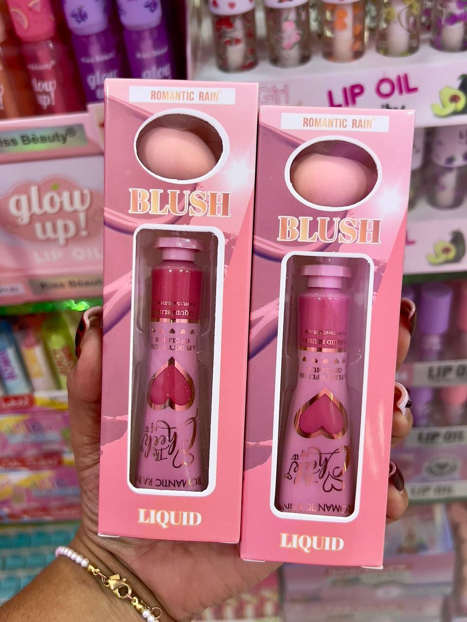 2 in 1 blush & blender deal – dual action makeup essential for effortless application (pink) 2 in 1 blush & blender deal – dual action makeup essential for effortless application (pink)